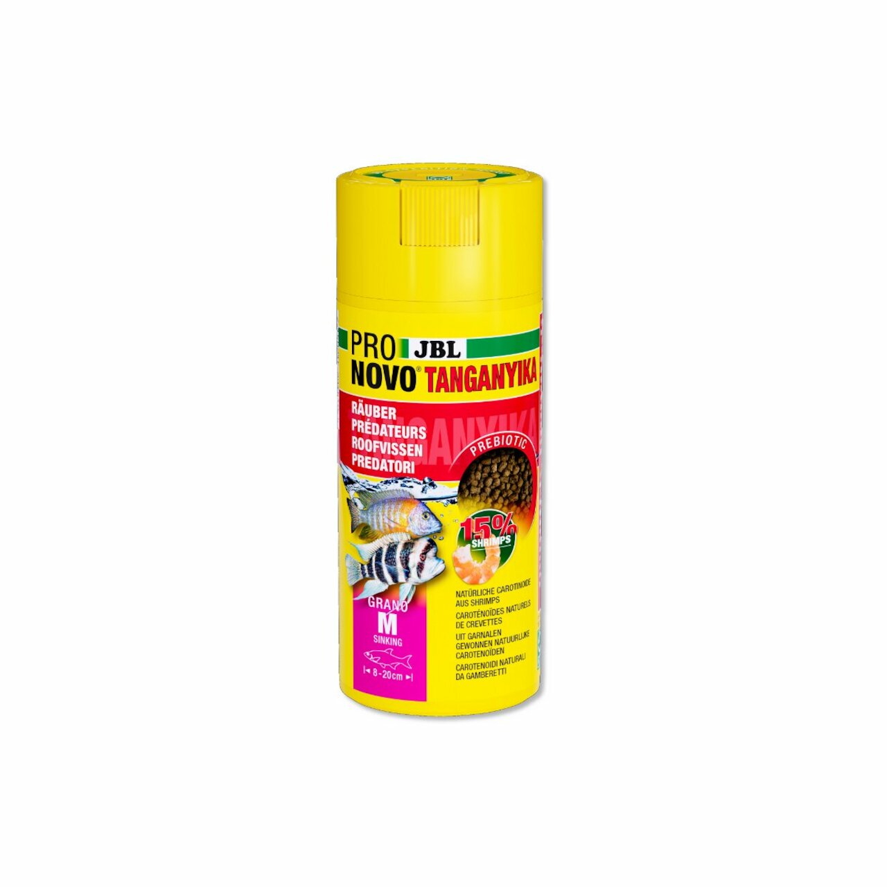 JBL ProNovoTanganika Grano M 250ml CLICK