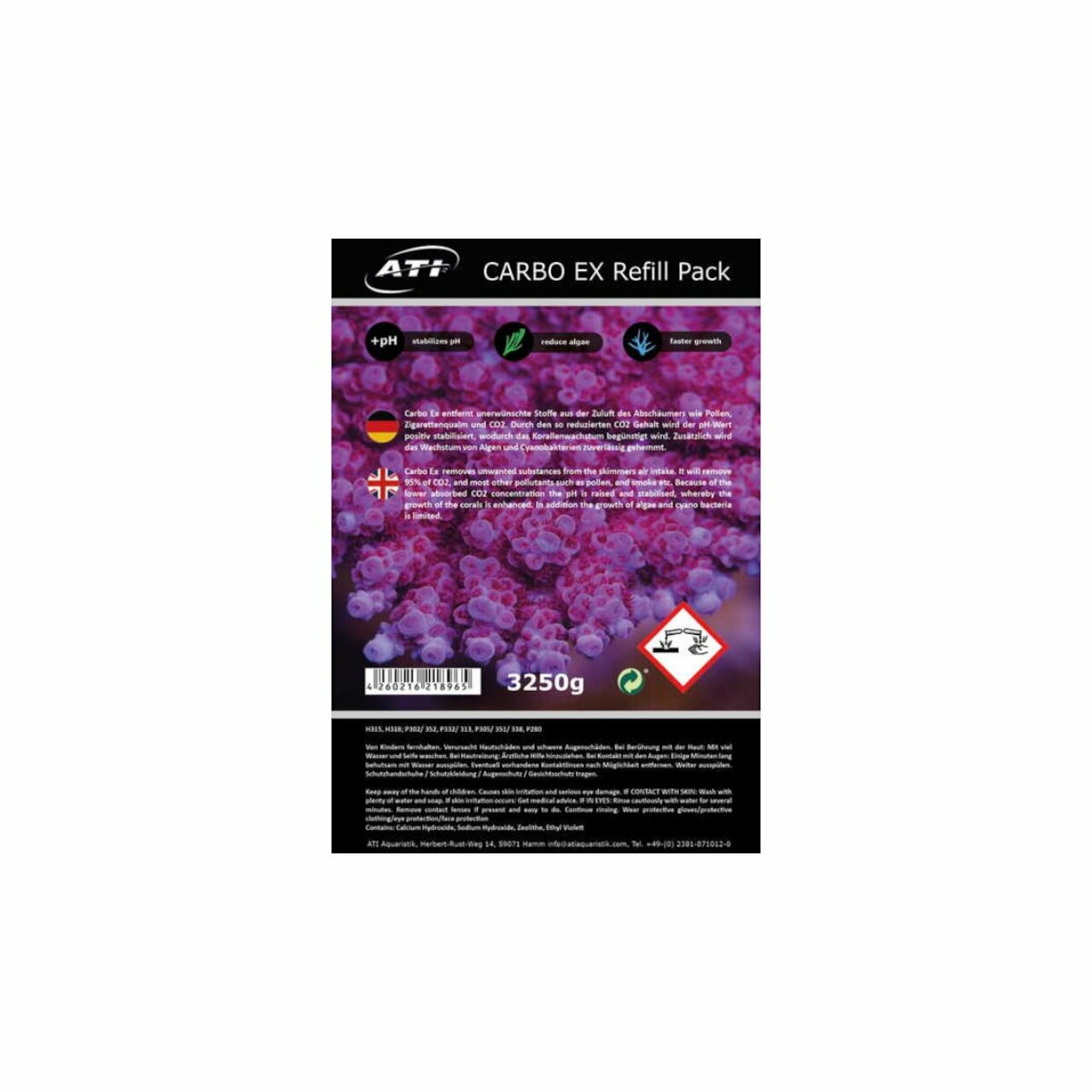 ATI CarboEx Refill 3250 g