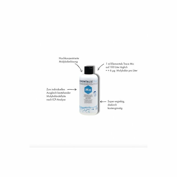 Fauna Marin Elementals Trace Mo 250 ml