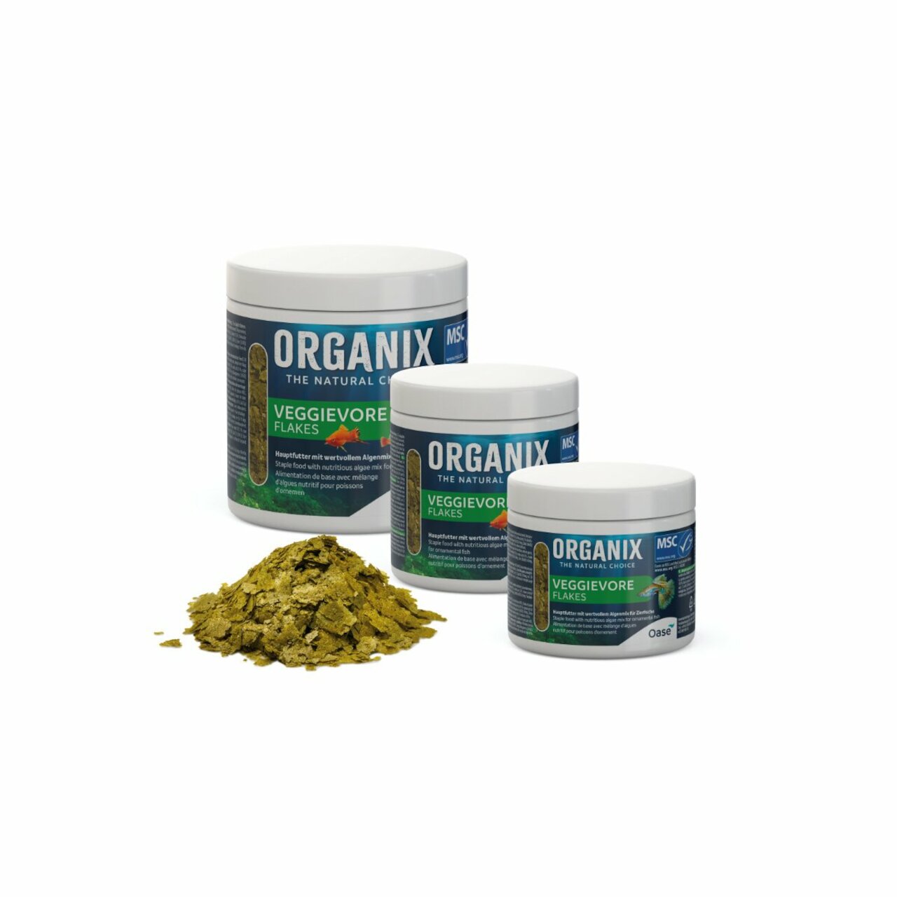 Oase Organix Veggievore Flakes