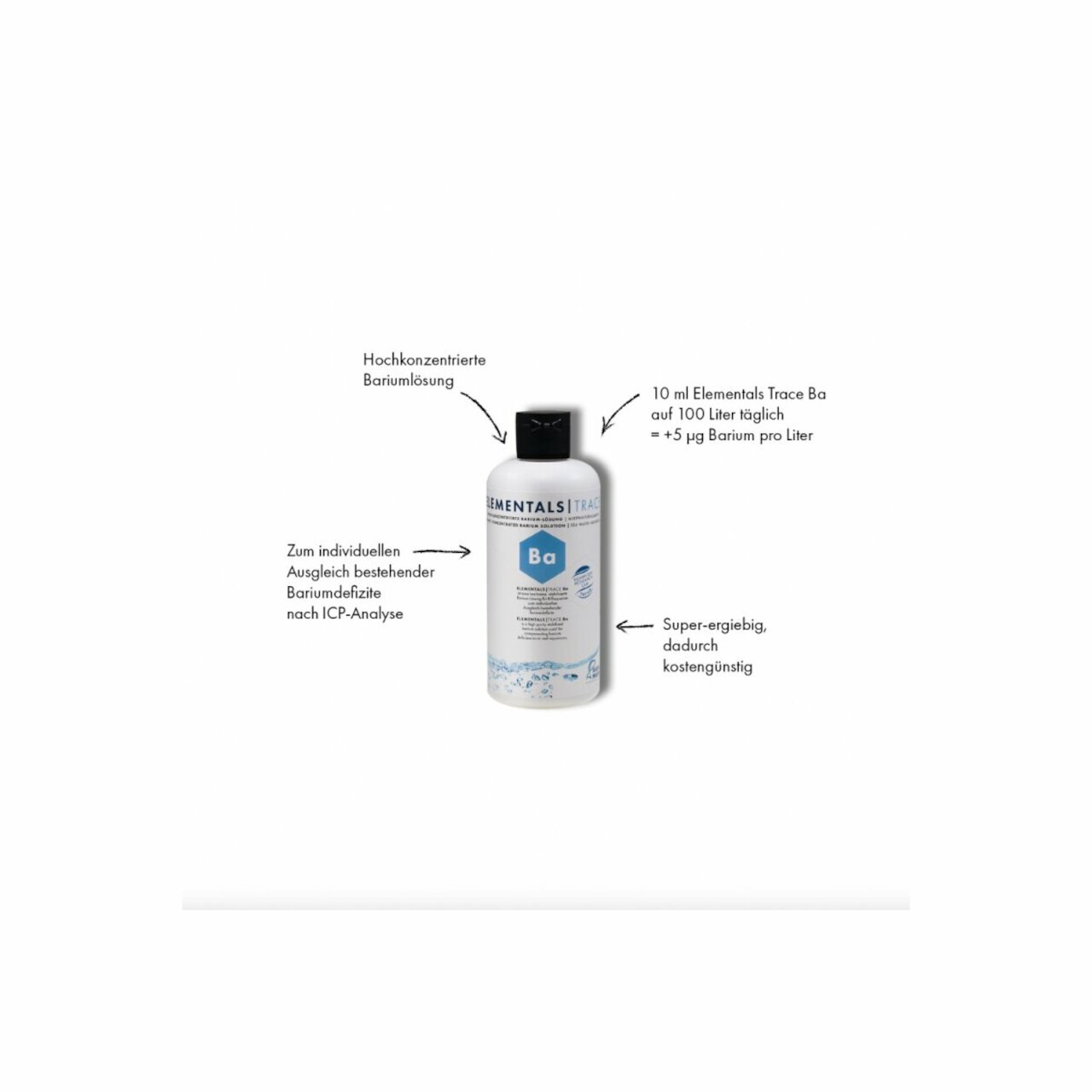 Fauna Marin Elementals Trace Ba 250 ml