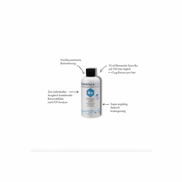 Fauna Marin Elementals Trace Ba 250 ml