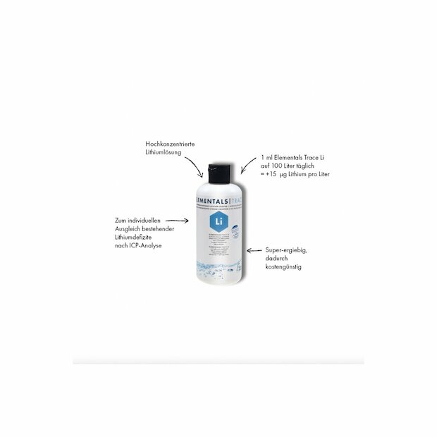 Fauna Marin Elementals Trace Li 250 ml