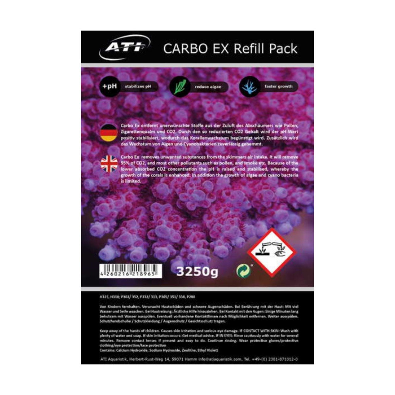 ATI CarboEx Refill 3250 g