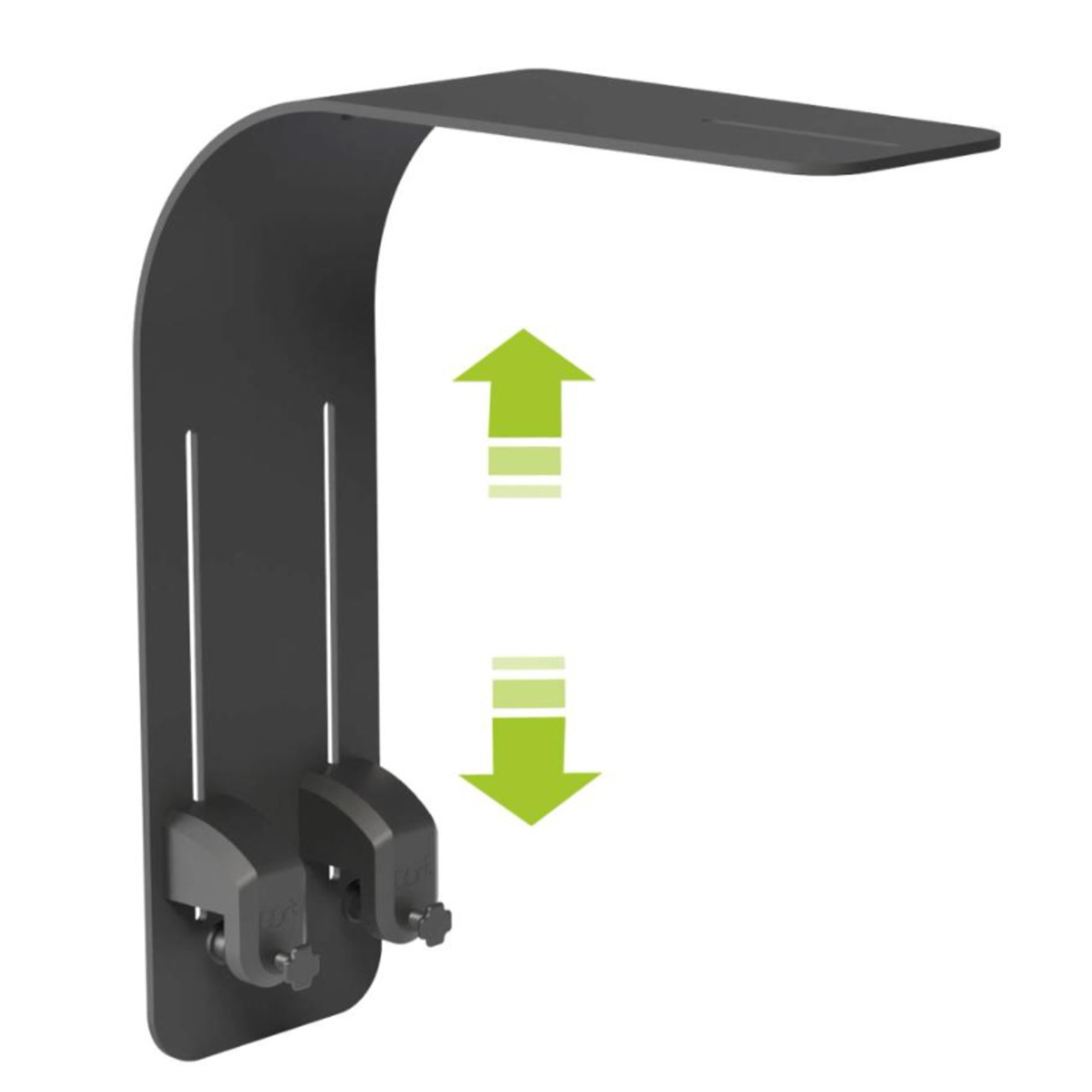 D-D Universal Slimline Haltearm BlackDesigner Bracket