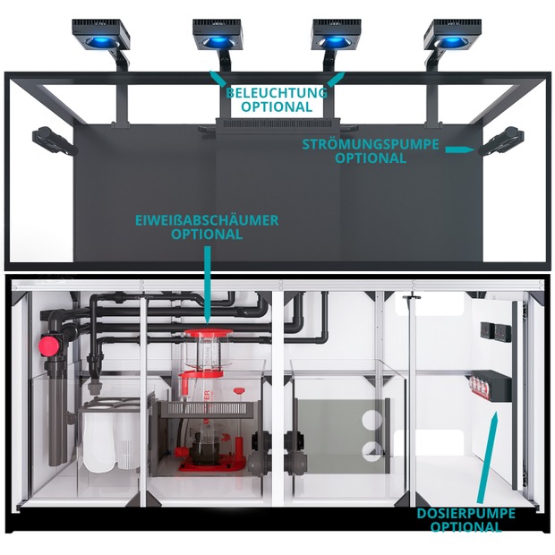 Red Sea Reefer-S 850 G3 schwarz