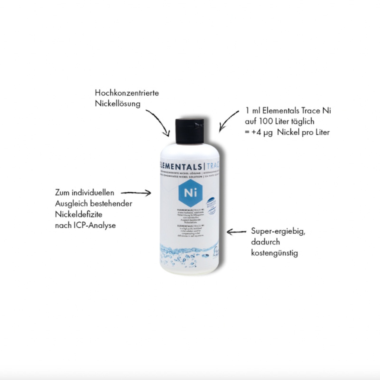 Fauna Marin Elementals Trace Ni 250 ml