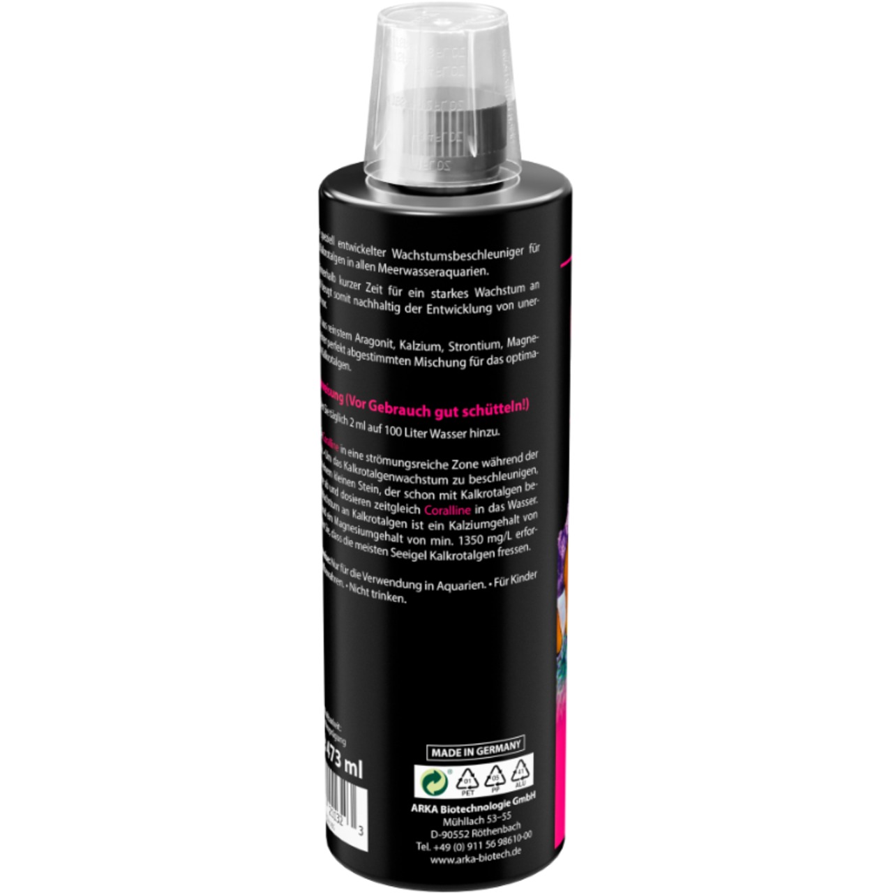 Arka Coralline Kalkrotalgen + 473ml