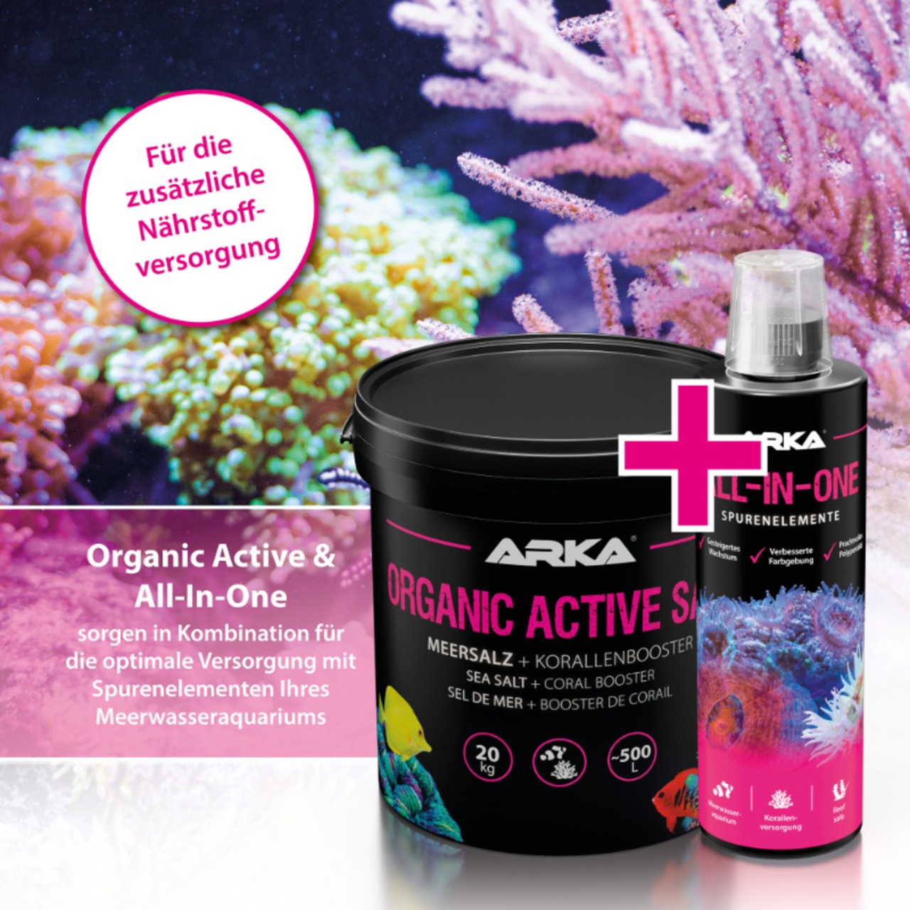 Arka Salz Organic Active 20Kg