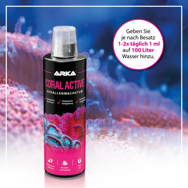 Arka Coral Aktiv Korallenwachstum 118ml