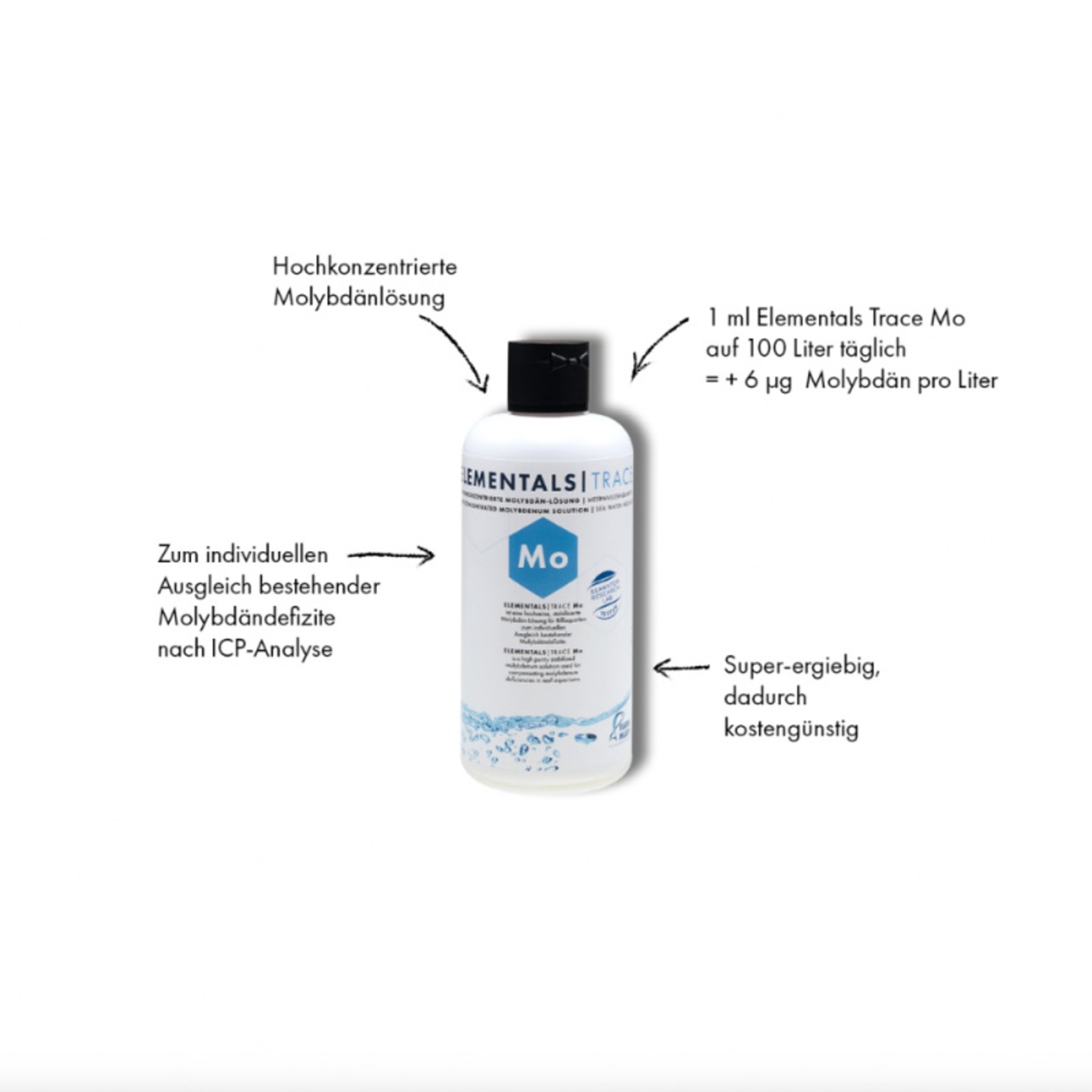 Fauna Marin Elementals Trace Mo 250 ml