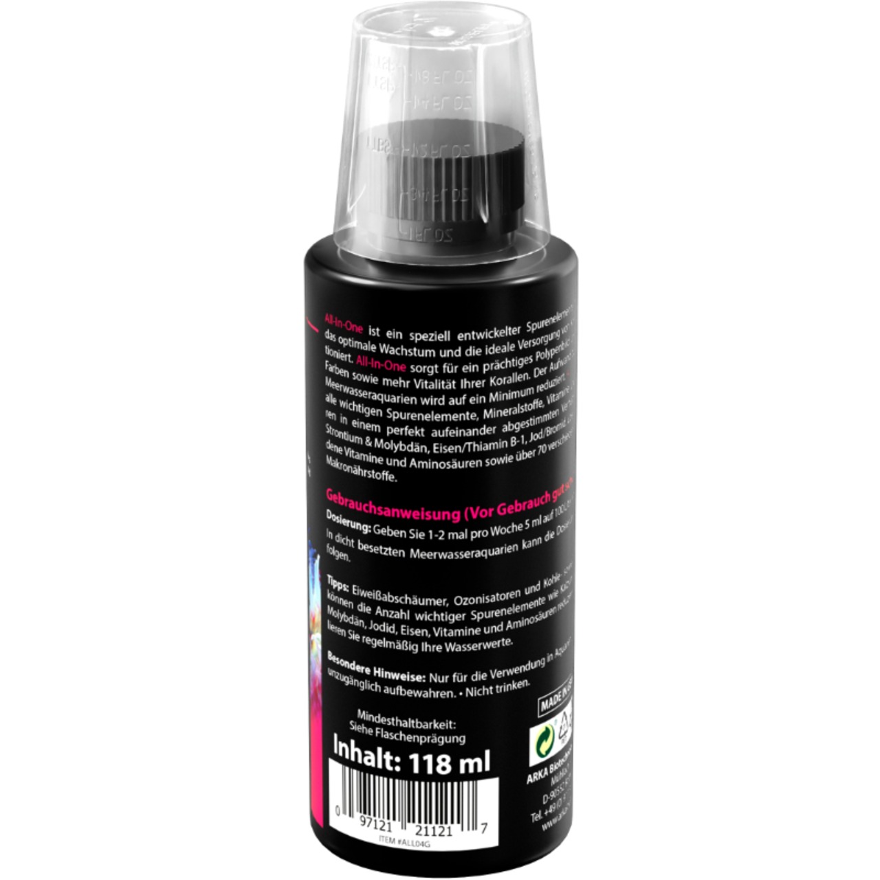 Arka All-In-One Spurenelemente 118ml