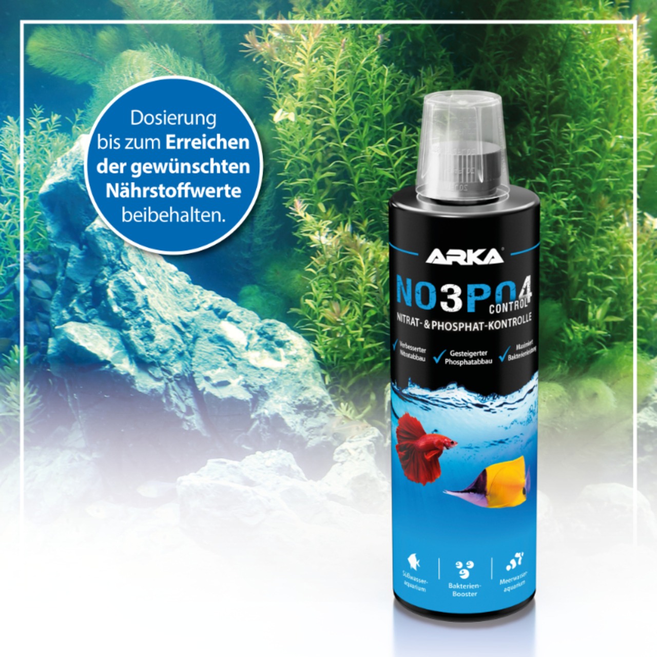 Arka NOPO Nitrat-Phosphat-Kontrolle