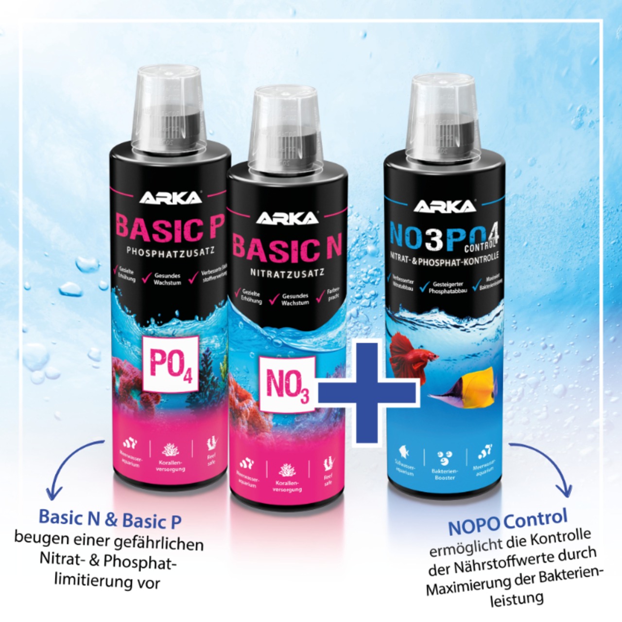 Arka NOPO Nitrat-Phosphat-Kontrolle
