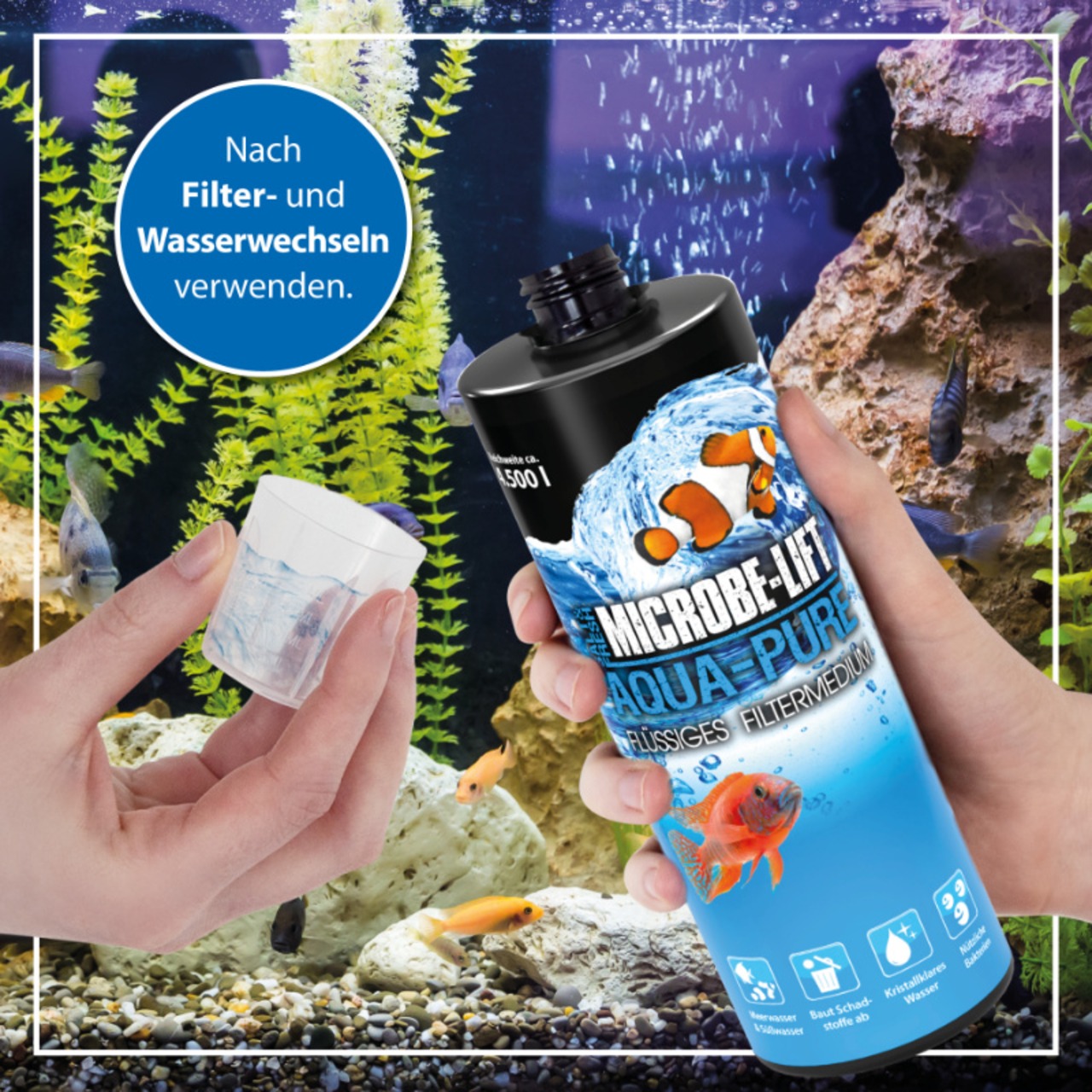 Microbe LIft Aqua-Pure Filtermedium 5 L