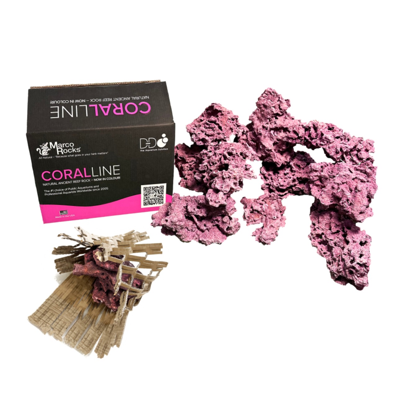 D-D Marco ReefSaver Rock Coralline 18 kg Box