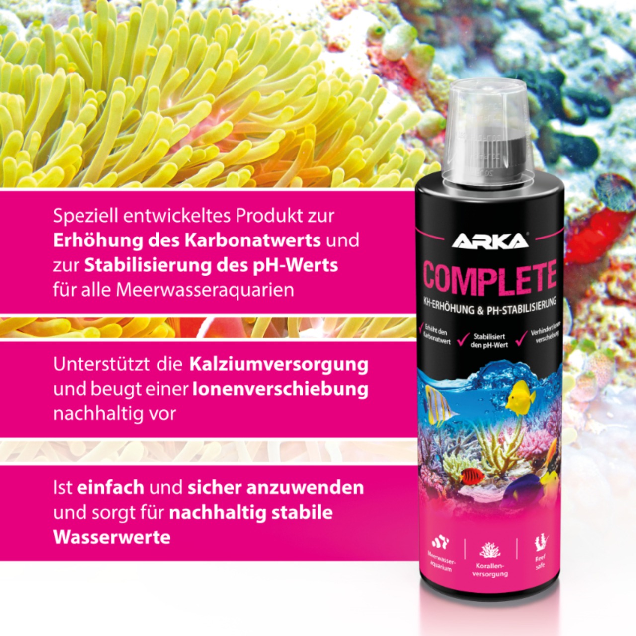 Arka Complete KH-Erhöhung & pH-Stabilisierung 236ml